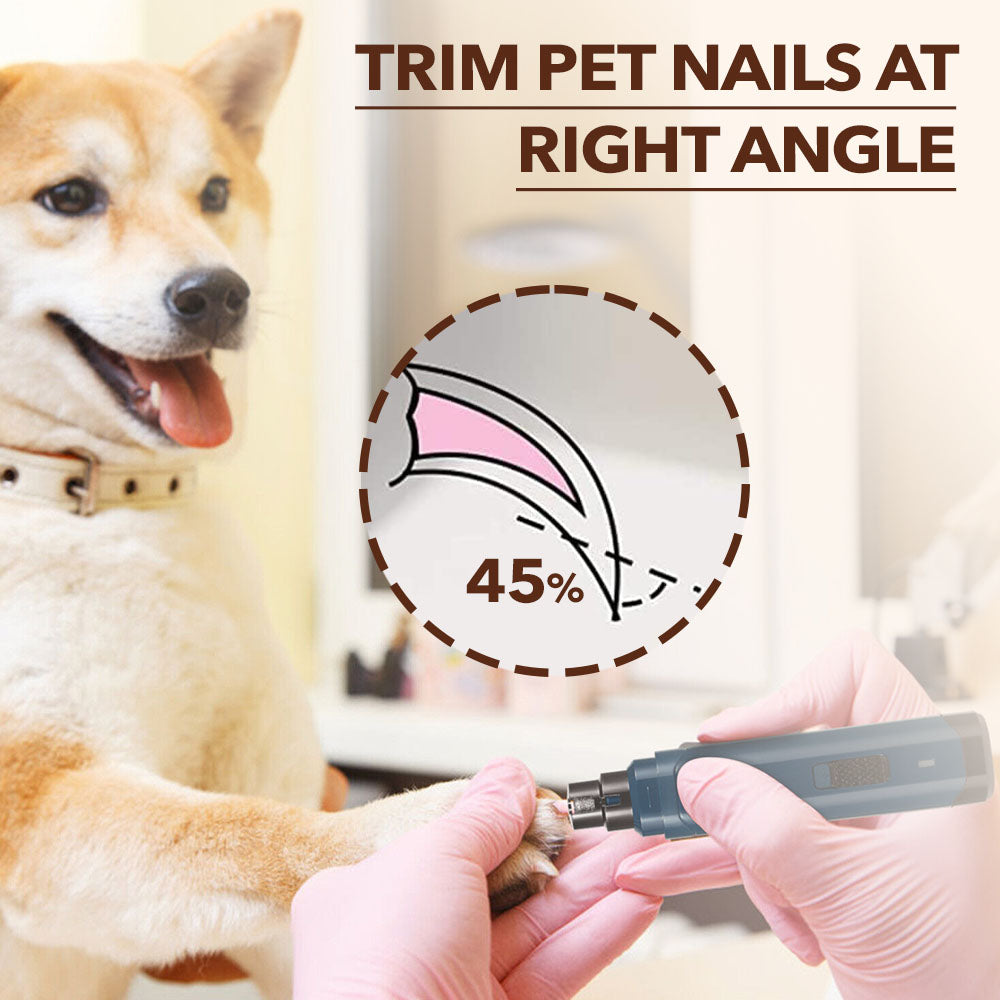 The Original ClipMyPaws PetGRINDX™ Painless Pet Nail Grinder