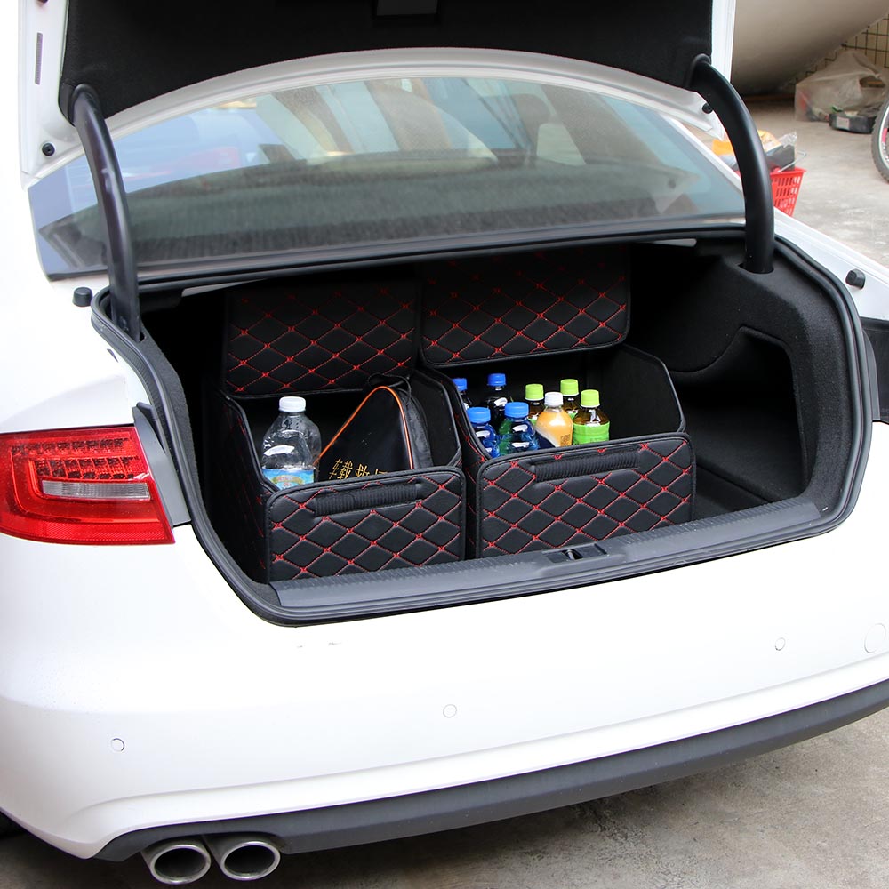 Foldable Car Trunk Organizer - Modular Car Storage Boxes