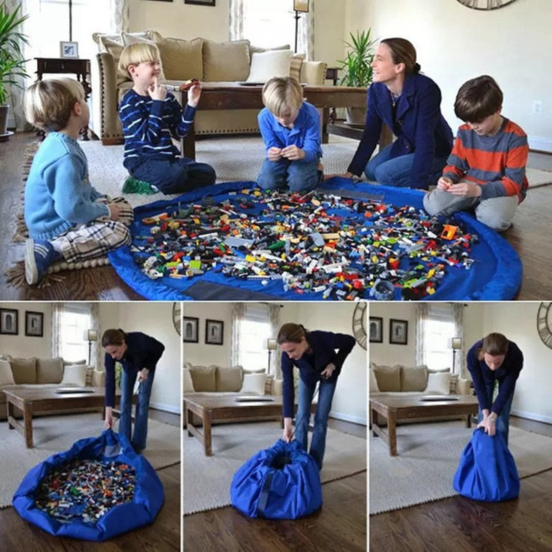 Less Mess Play Mat - Toy Storage Bag