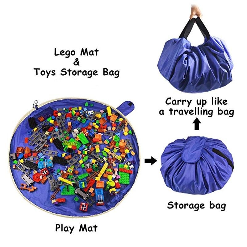 Less Mess Play Mat - Toy Storage Bag