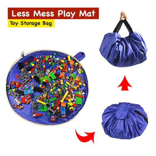 Less Mess Play Mat - Toy Storage Bag