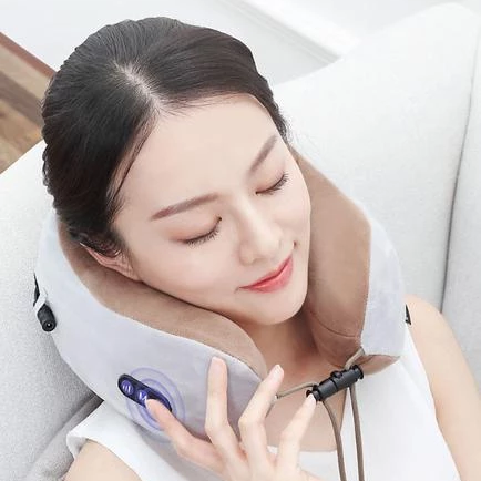 U-Shaped Neck & Shoulder Massaging Pillow