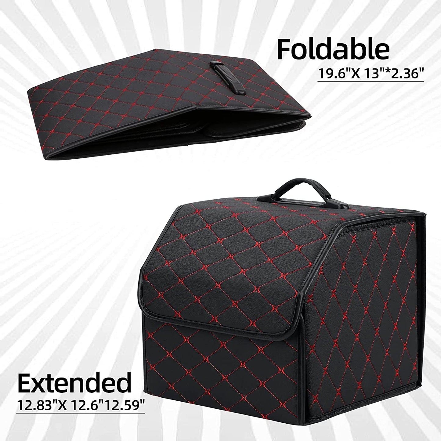 Foldable Car Trunk Organizer - Modular Car Storage Boxes
