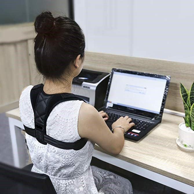 Adjustable Back and Shoulder Posture Corrector Brace