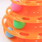 Roll-and-Catch™ 3-Level Tower Of Tracks Cats Toy