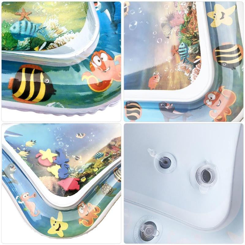 Swimply™ Tummy Time Inflatable Water Play Mat for Babies