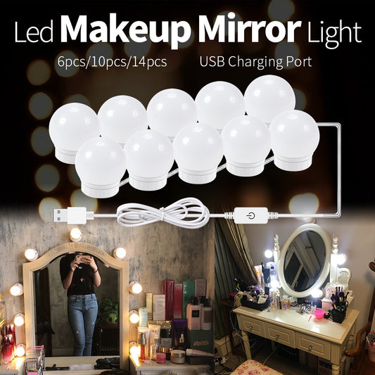 DIY Makeup Mirror Lights