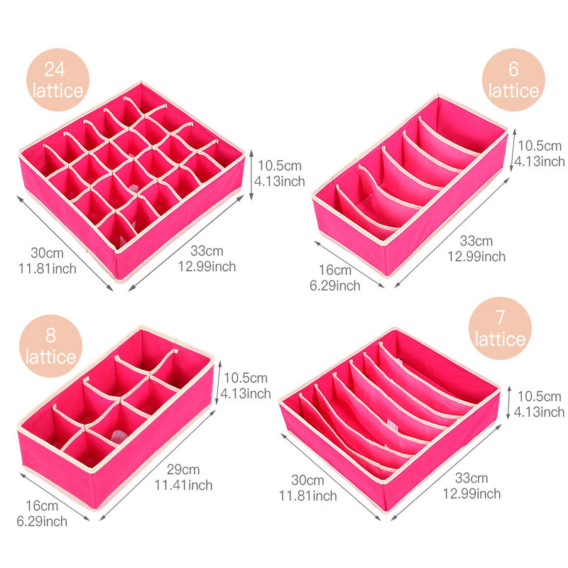 OH™ Storage Drawer Organizer for Underwear 4pcs/Set
