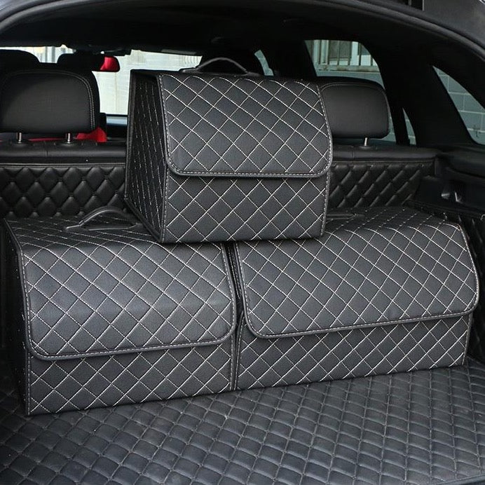 Foldable Car Trunk Organizer - Modular Car Storage Boxes