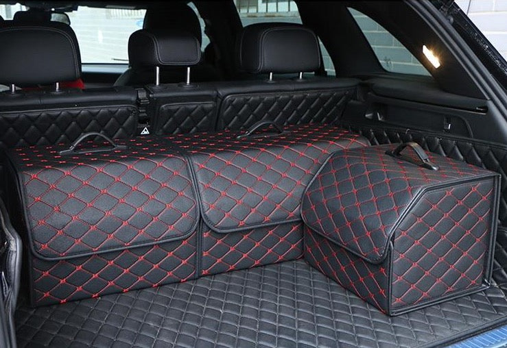 Foldable Car Trunk Organizer - Modular Car Storage Boxes
