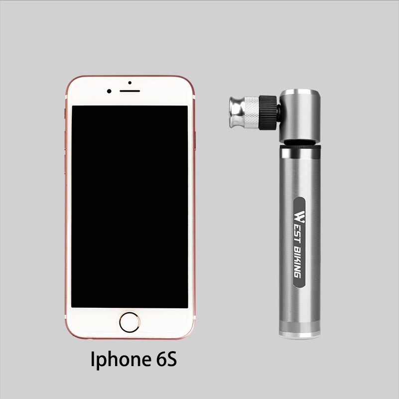 WBiking™ 89G Mini Bicycle Pump With Mount Kit
