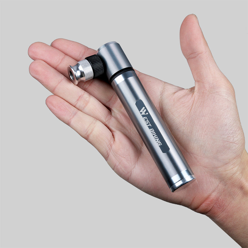 WBiking™ 89G Mini Bicycle Pump With Mount Kit