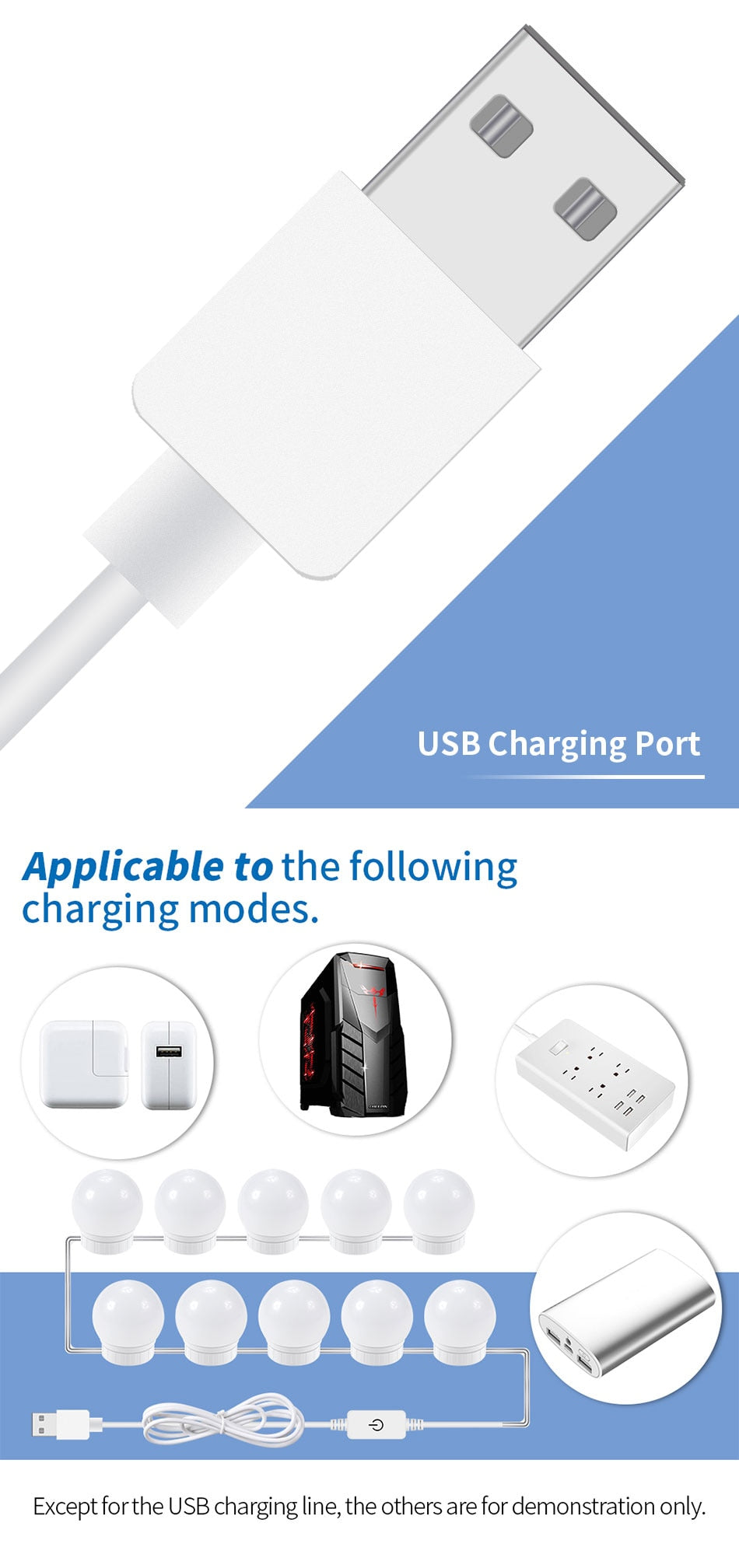 DIY Makeup Mirror Lights