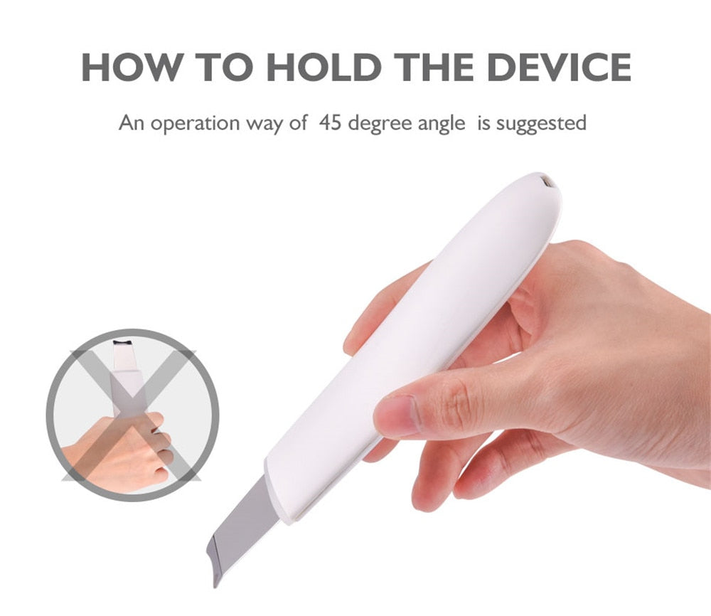 Ultrasonic Face Skin Scrubber