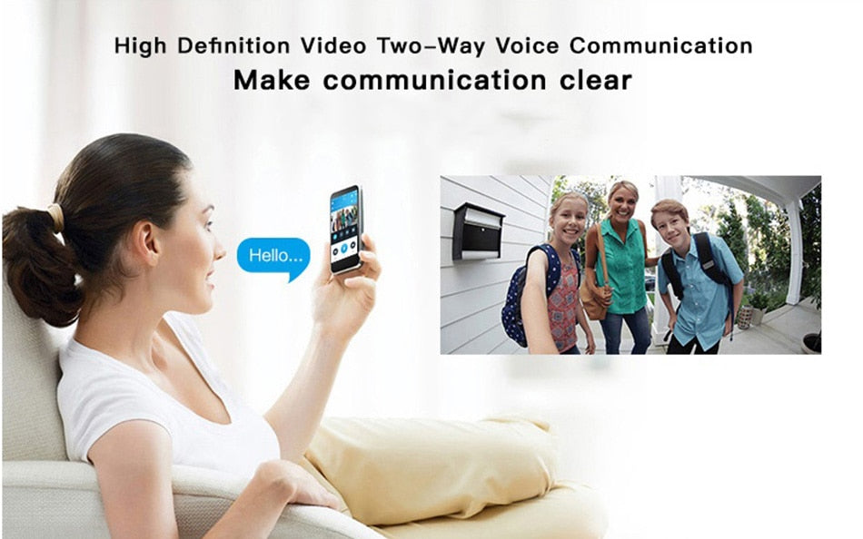 Smart WI-FI Video Doorbell Security Camera