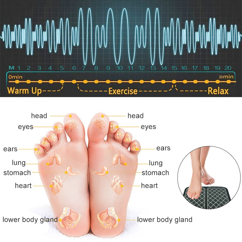 EMS Foot Massage Relaxing Mat