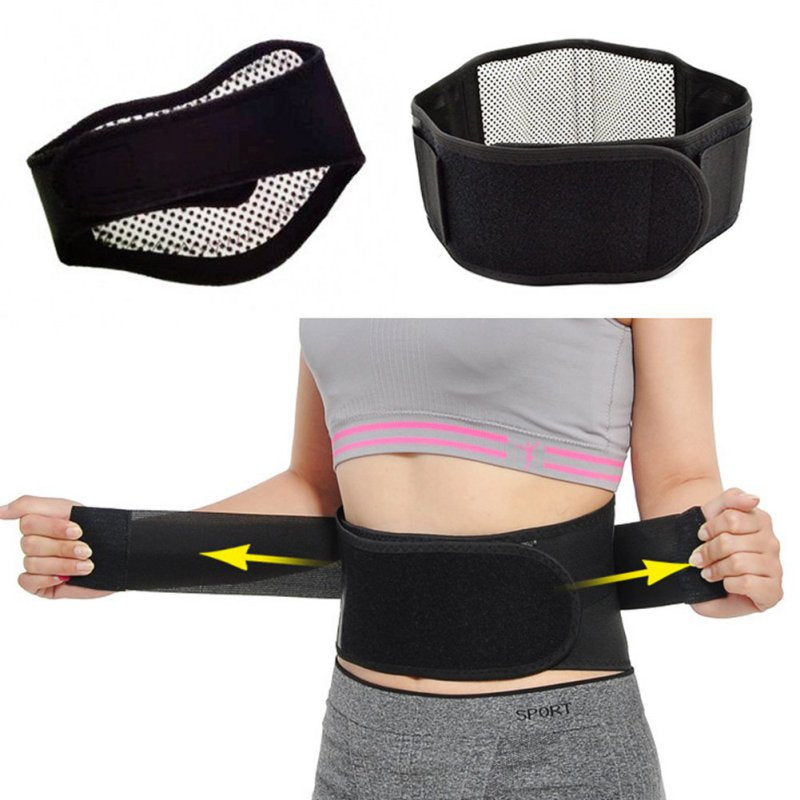 Adjustable Self-heating Back Pain Reliever Support Belt