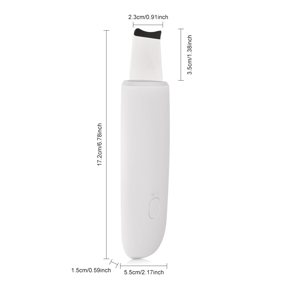 Ultrasonic Face Skin Scrubber