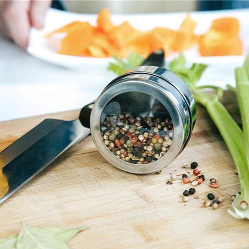 4/6/9 PCS Magnetic Spice Containers Set