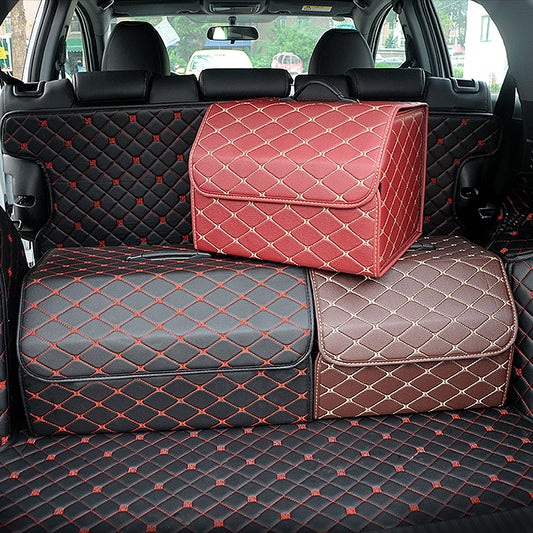 Foldable Car Trunk Organizer - Modular Car Storage Boxes