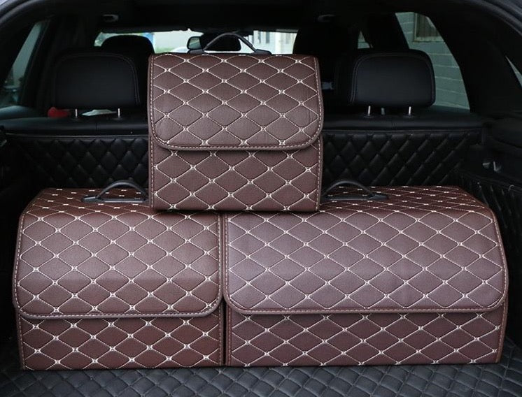 Foldable Car Trunk Organizer - Modular Car Storage Boxes