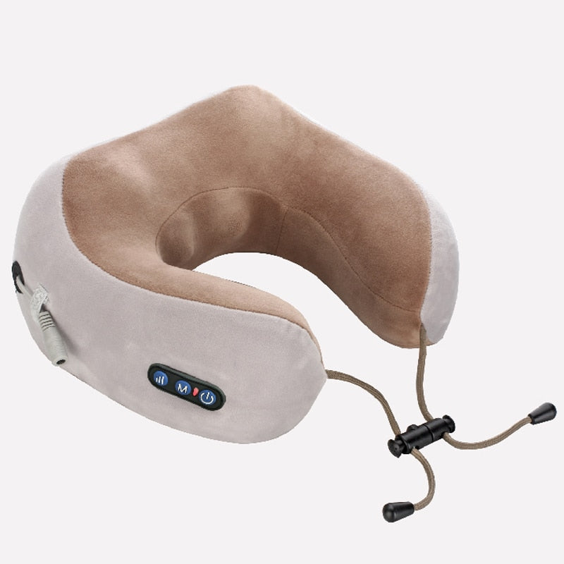 U-Shaped Neck & Shoulder Massaging Pillow