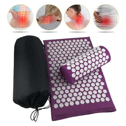 Acupressure Mat + Pillow Set