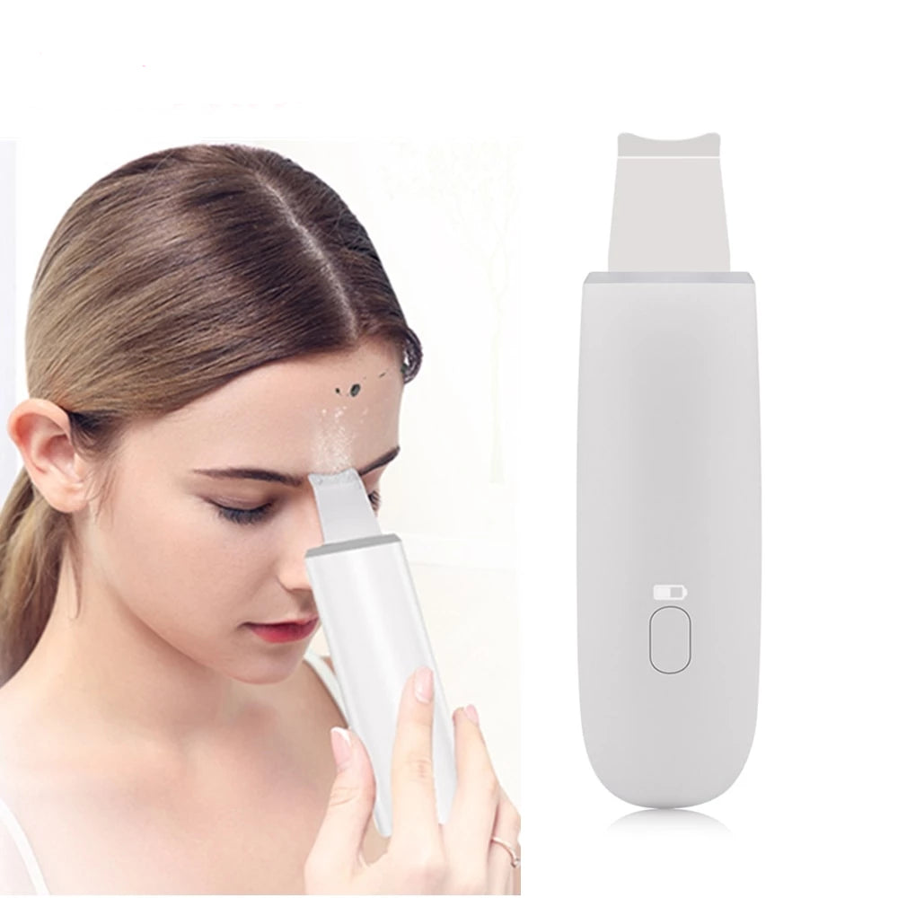 Ultrasonic Face Skin Scrubber