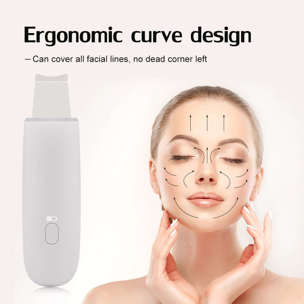 Ultrasonic Face Skin Scrubber