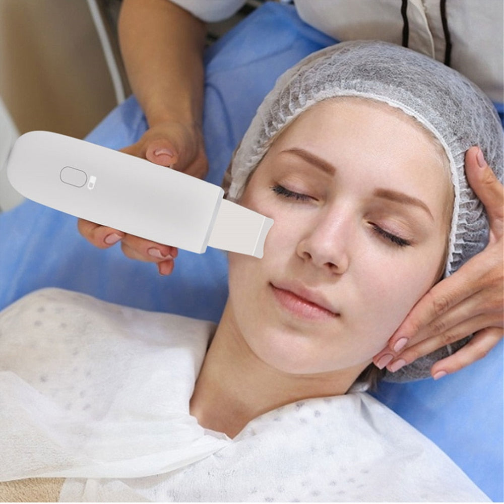 Ultrasonic Face Skin Scrubber