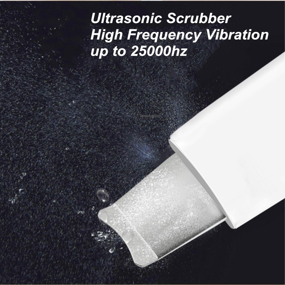 Ultrasonic Face Skin Scrubber