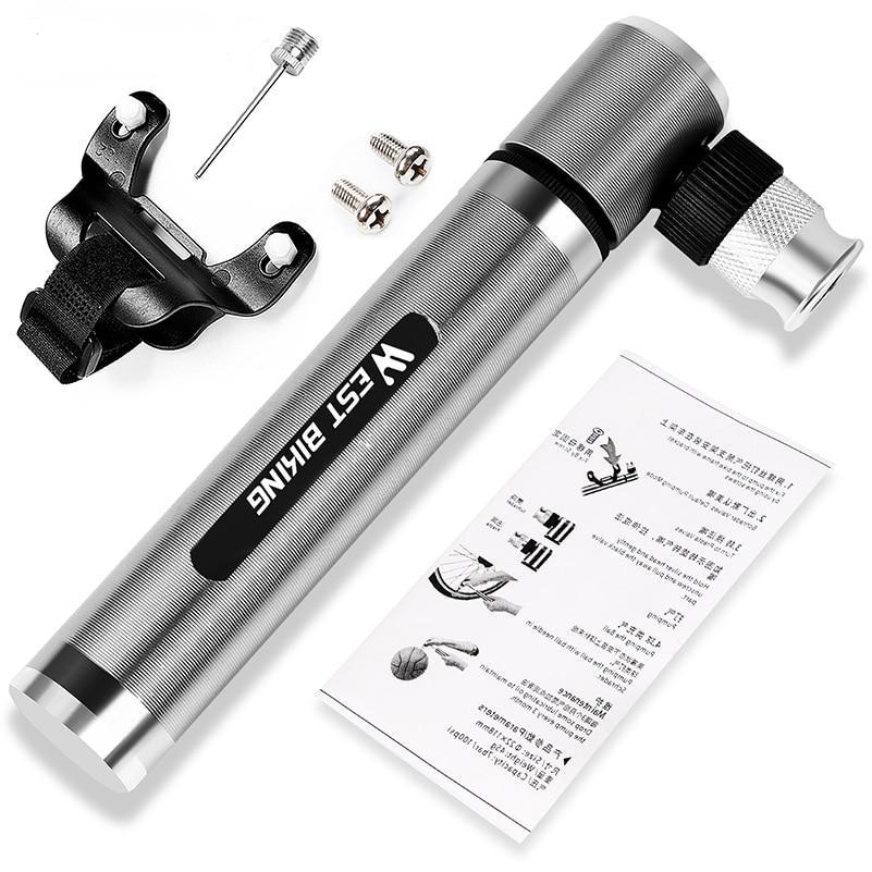 WBiking™ 89G Mini Bicycle Pump With Mount Kit