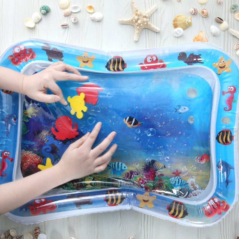 Swimply™ Tummy Time Inflatable Water Play Mat for Babies