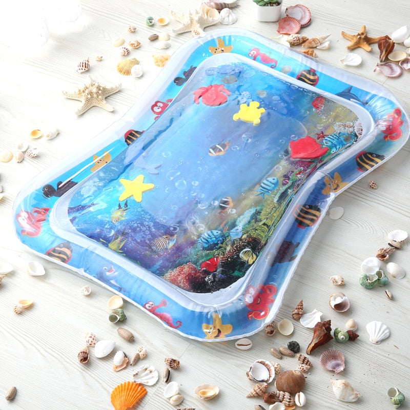 Swimply™ Tummy Time Inflatable Water Play Mat for Babies