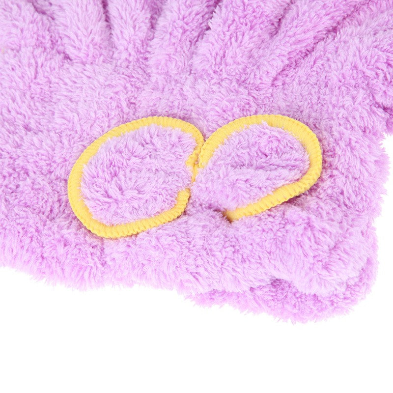 Home Quick Dry Hair Hat-Towel
