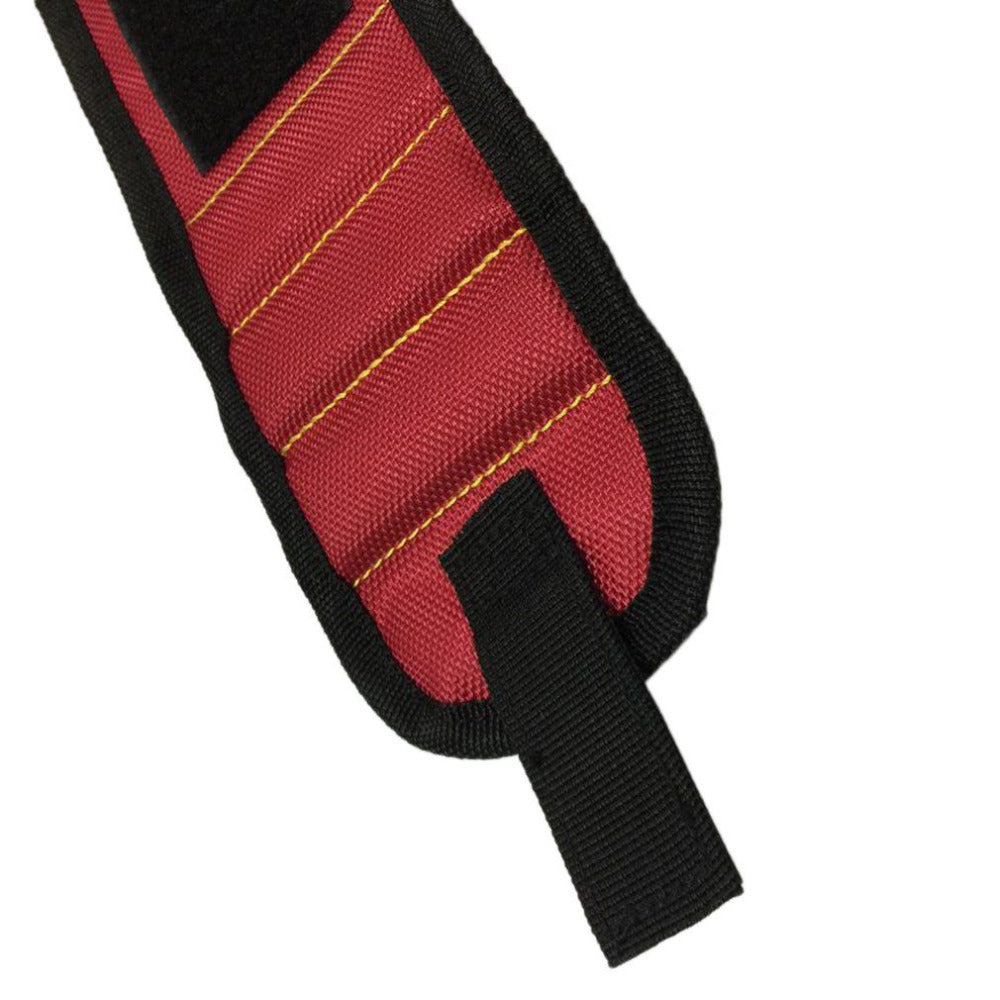 Magnetic Wristband for Holding Tools and Parts