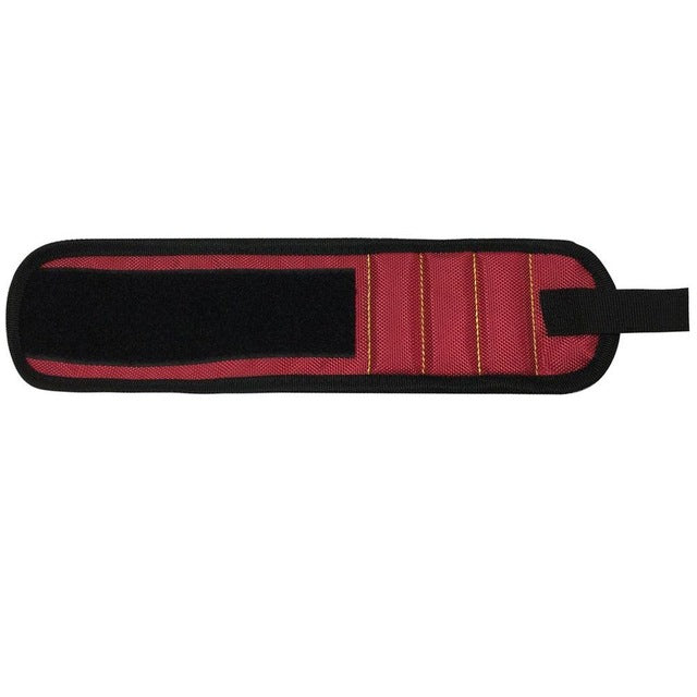 Magnetic Wristband for Holding Tools and Parts