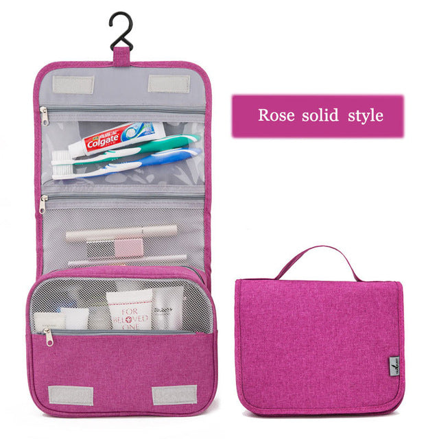 Travel Portable Toiletry Hanging Bag Organizer