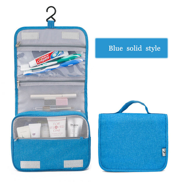 Travel Portable Toiletry Hanging Bag Organizer