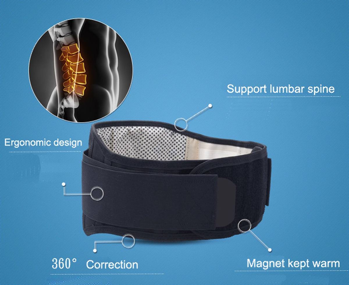 Adjustable Self-heating Back Pain Reliever Support Belt