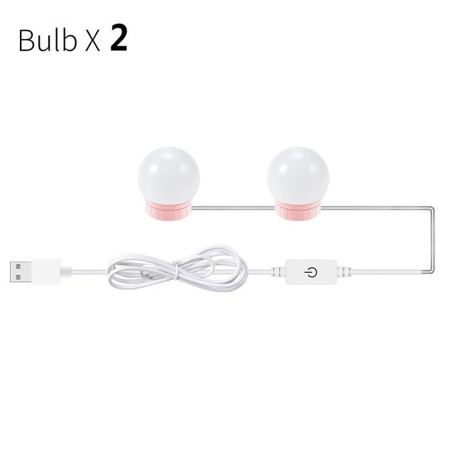 DIY Makeup Mirror Lights