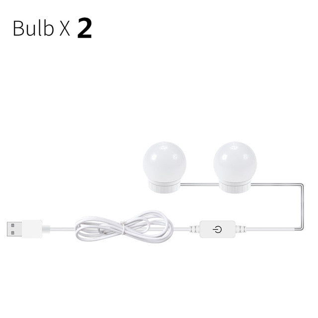 DIY Makeup Mirror Lights