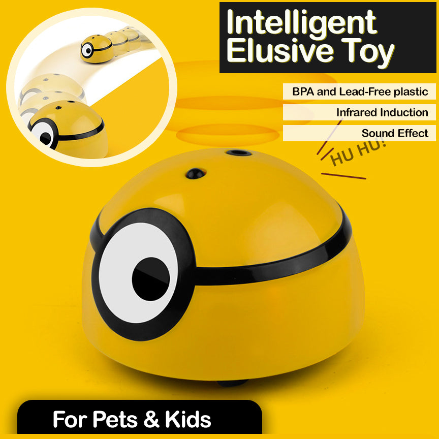 Intelligent Elusive Yellow Eye Toy - For Kids & Pets