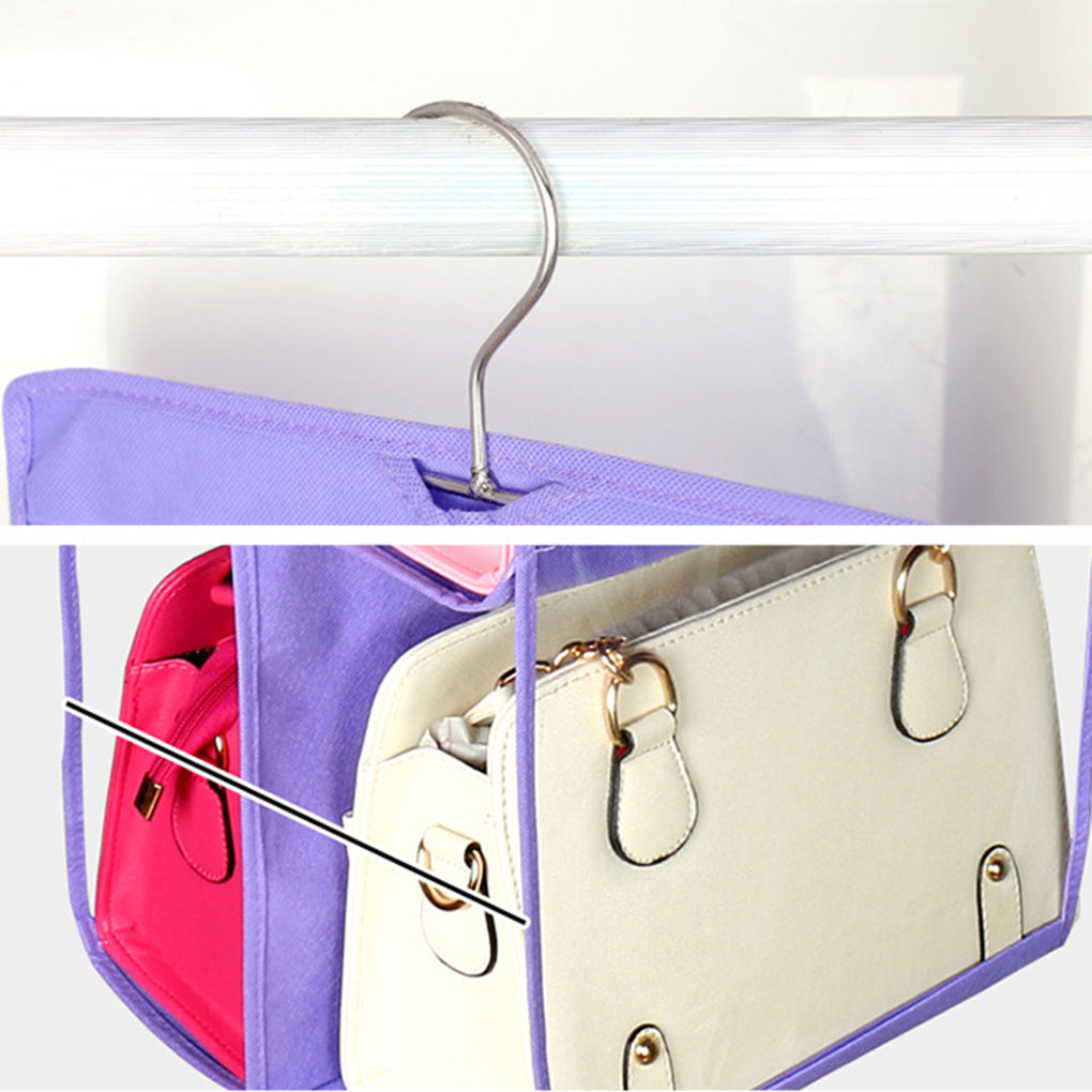 6 Pocket Hanging Handbags Organizer