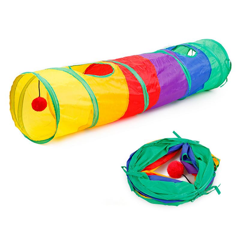 DizzyTunnels™ Foldable Pet Tunnel