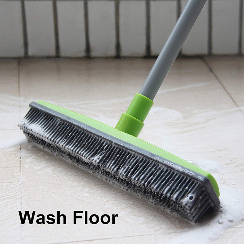 PerfectSweeper™ ALL-IN-ONE Rubber Broom With Squeegee