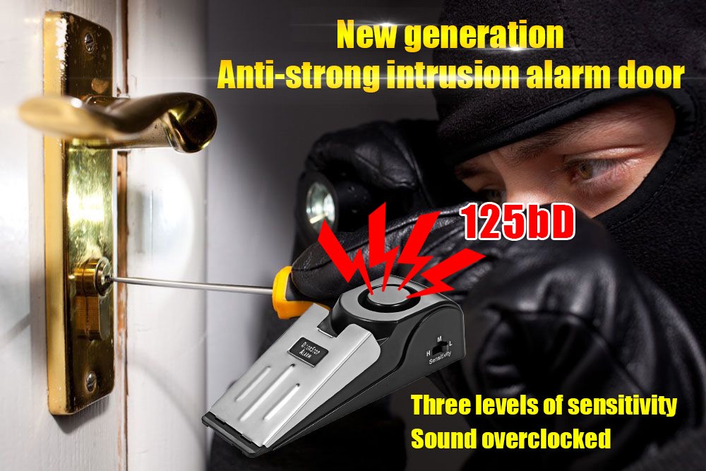 Door Stop Alarm 125db for Home Security