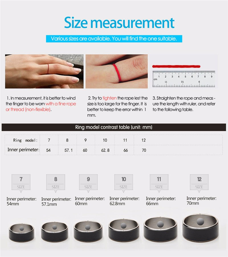 The NFC Smart Ring for iOS and Android