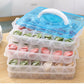 1-4 Layer Dumplings Freezer Storage Box