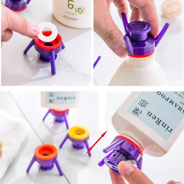 Squeeze-It-Out™ Bottles Cap Stand Kit - Set of 6